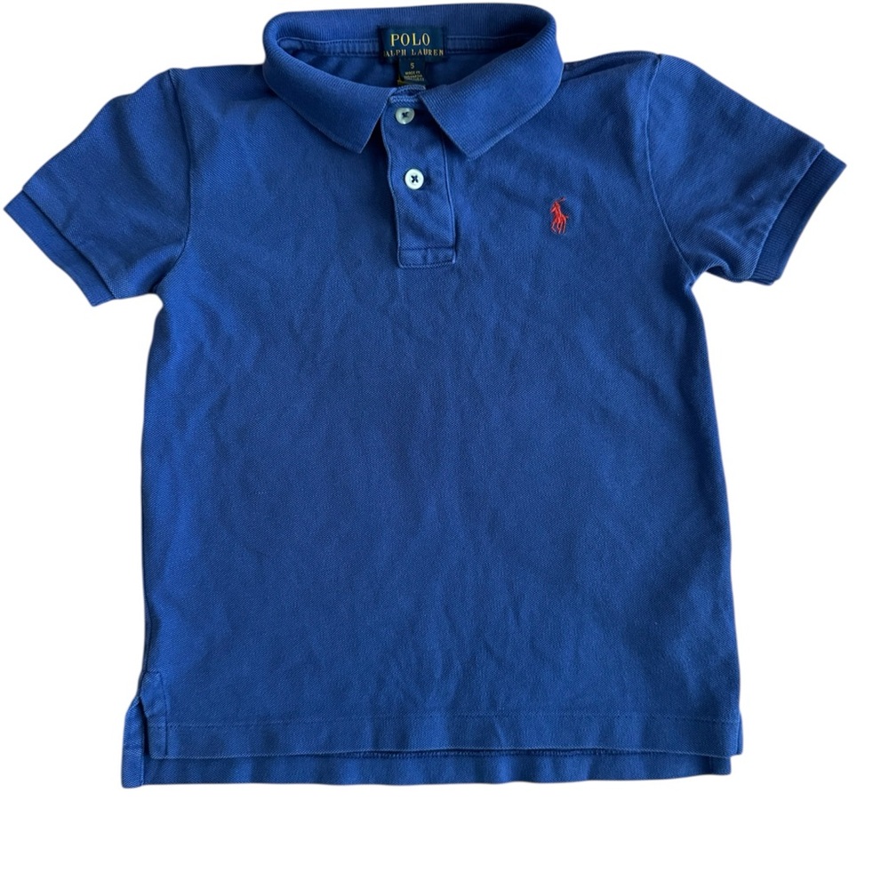 Polo by Ralph Lauren Blue Polo Shirt with Classic Design